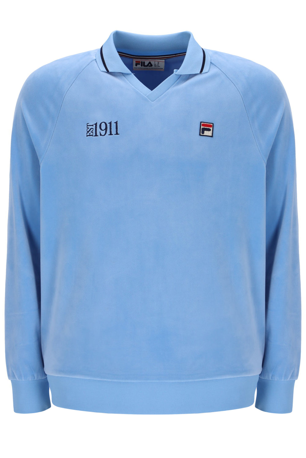 Frozen Fjord Alfredo 1911 Velour Raglan Long-Sleeve Top