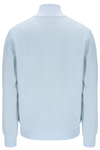 Light blue sweater on a white background