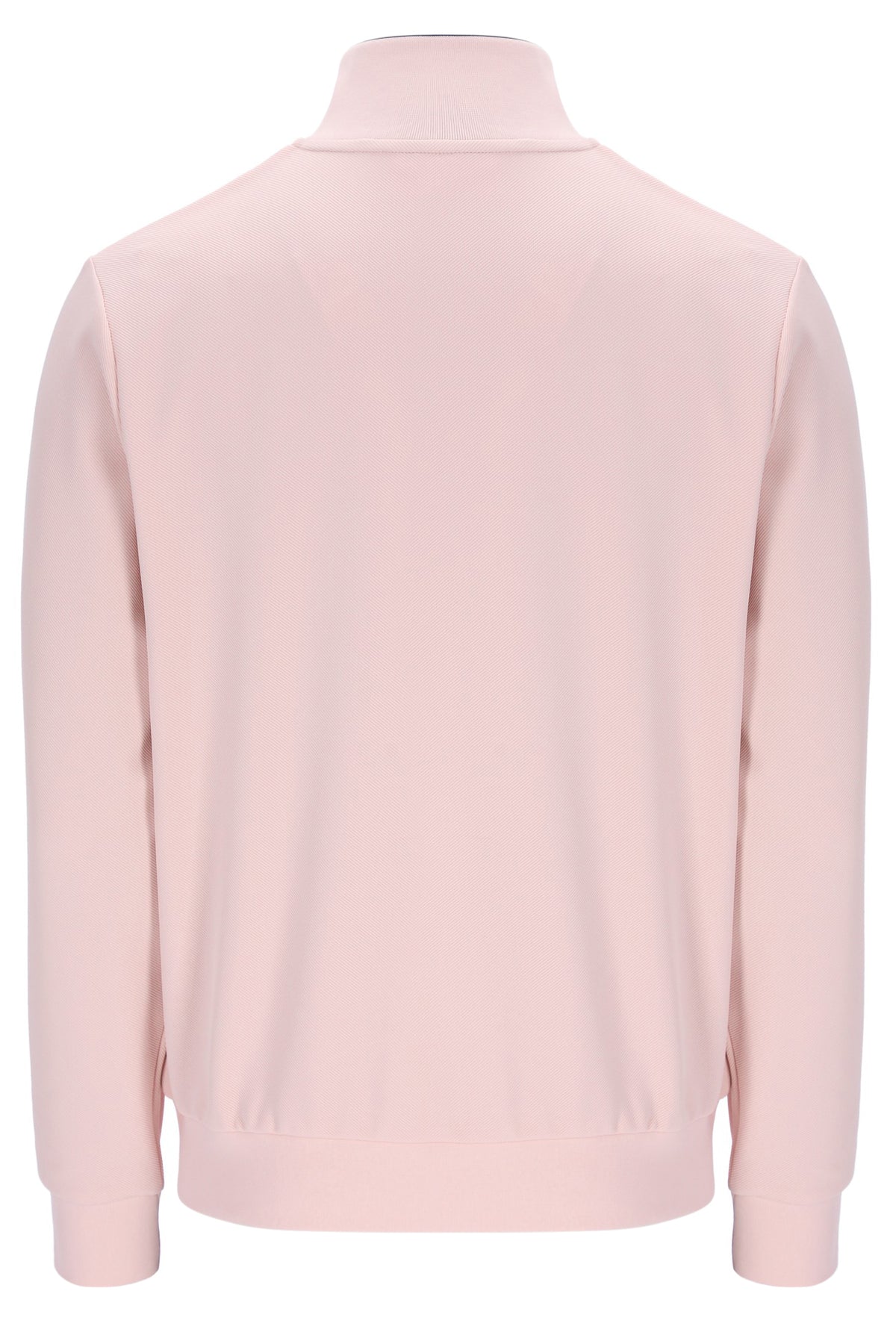 Pink sweater on a white background