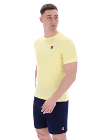 Popcorn Ash Micro Waffle Ringer T-Shirt