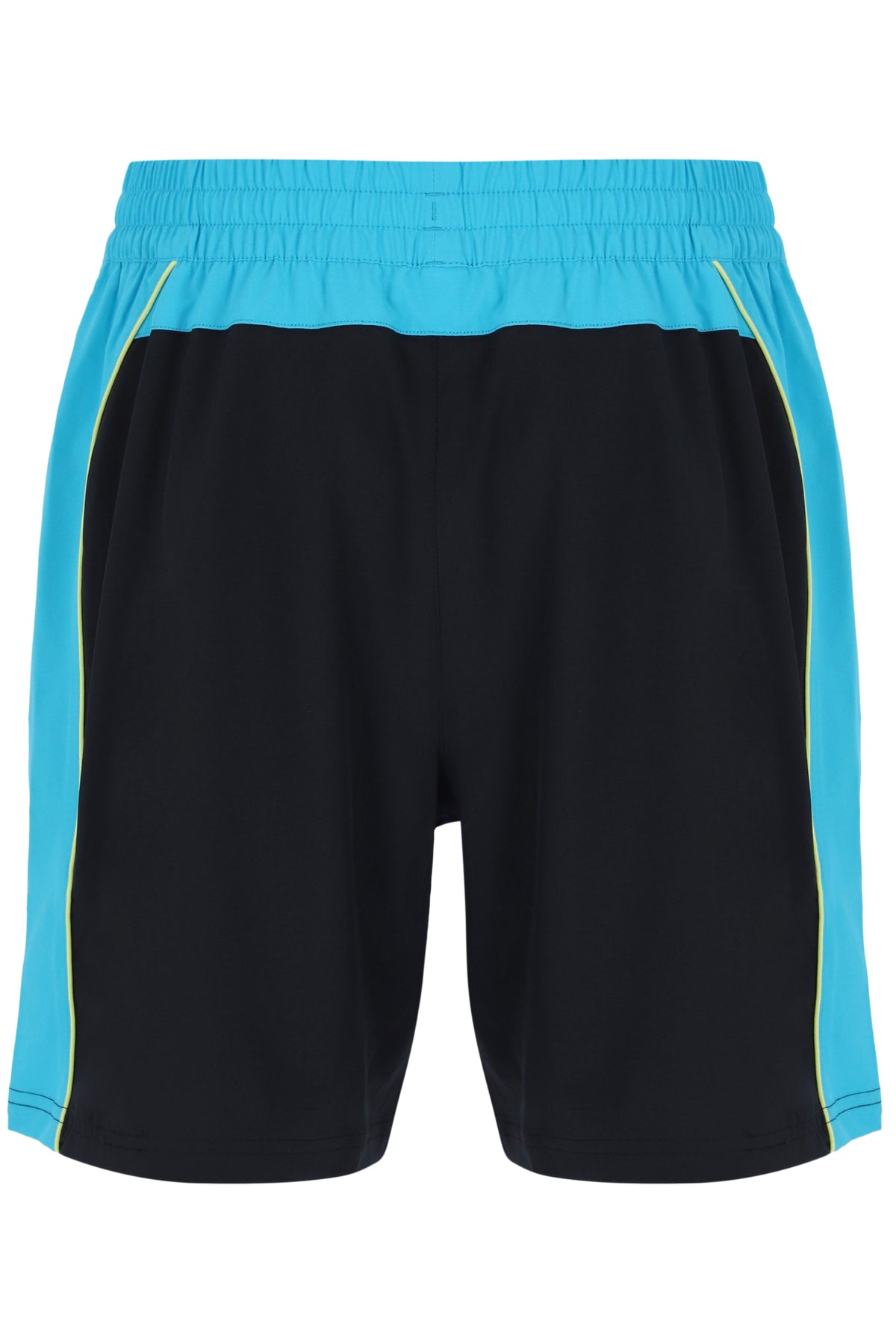 Black Backspin Tennis Color Block Short