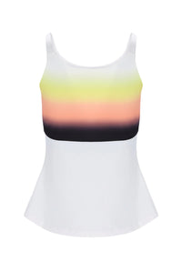 White Backspin Tennis Cami Tank Top