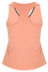 Sunset Backspin Tennis Racerback Top