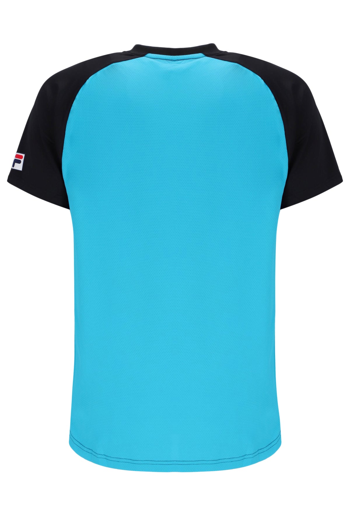 Black Backspin Tennis Short Sleeve Top