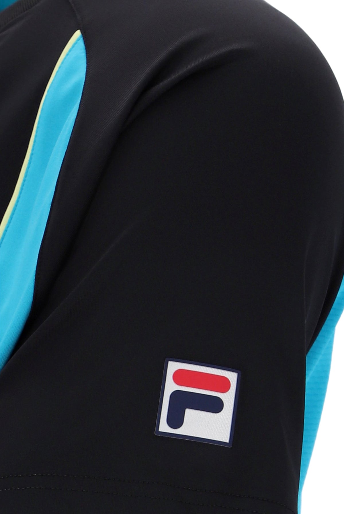 Black Backspin Tennis Short Sleeve Top