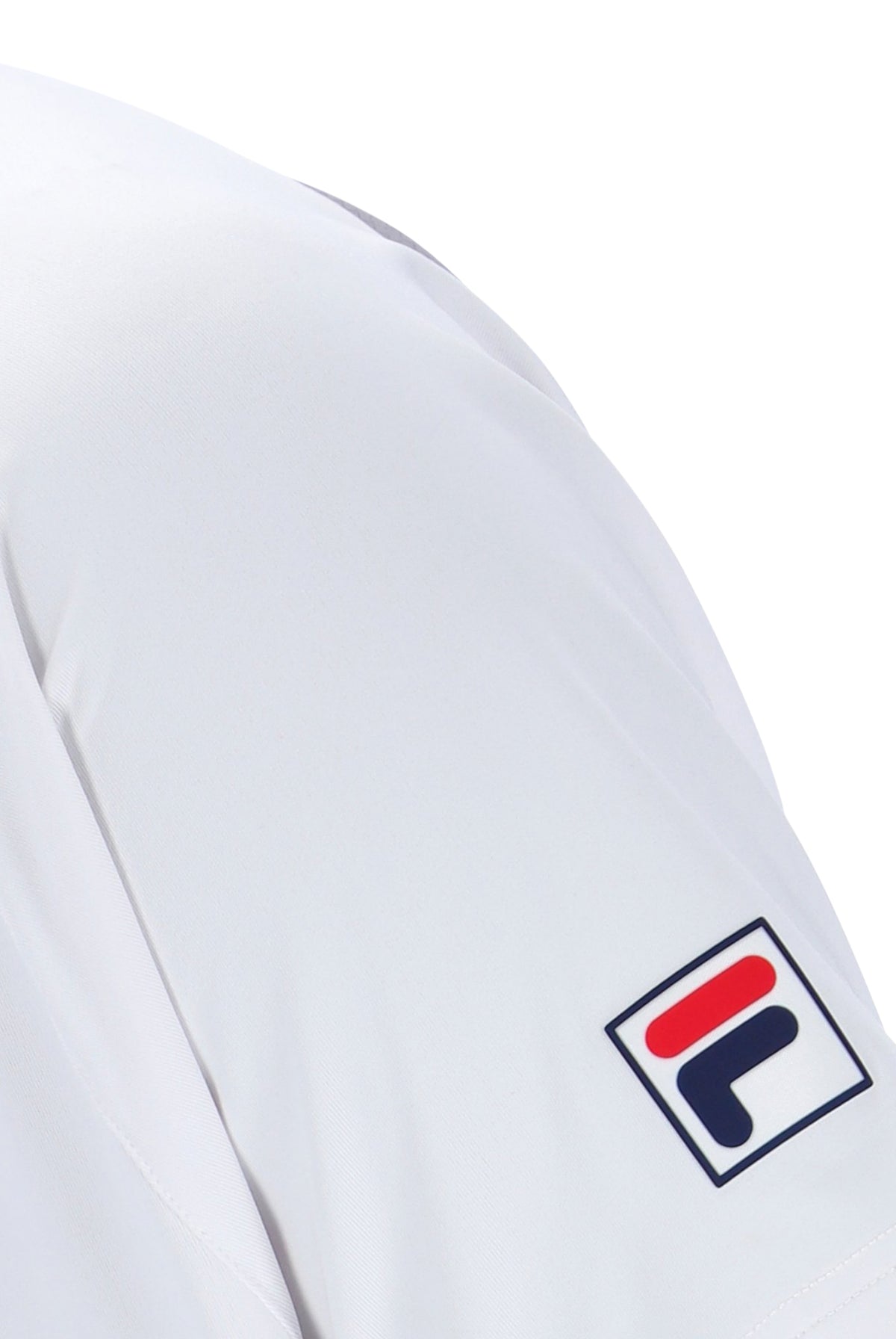 White Backspin Tennis Short Sleeve Top