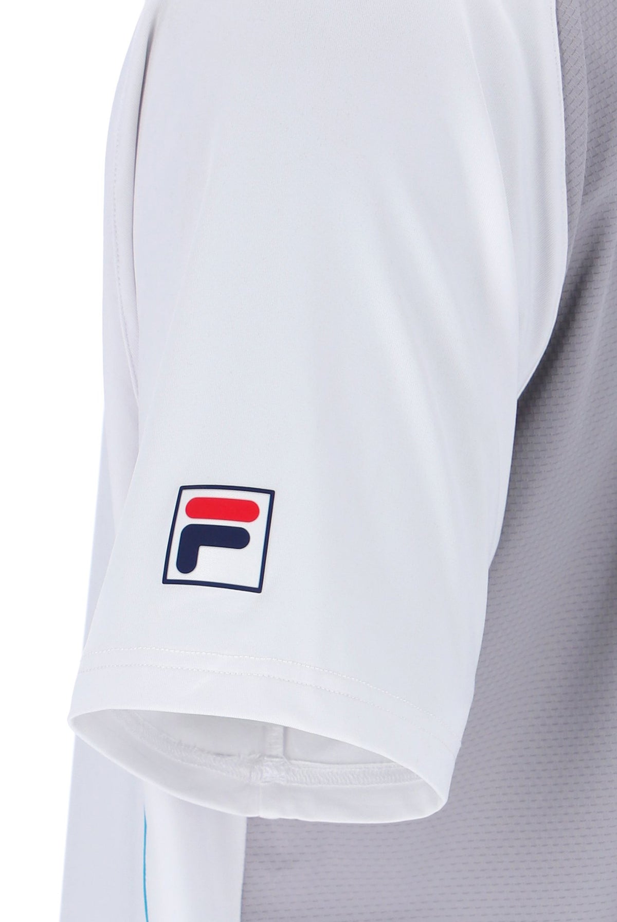 White Backspin Tennis Short Sleeve Top