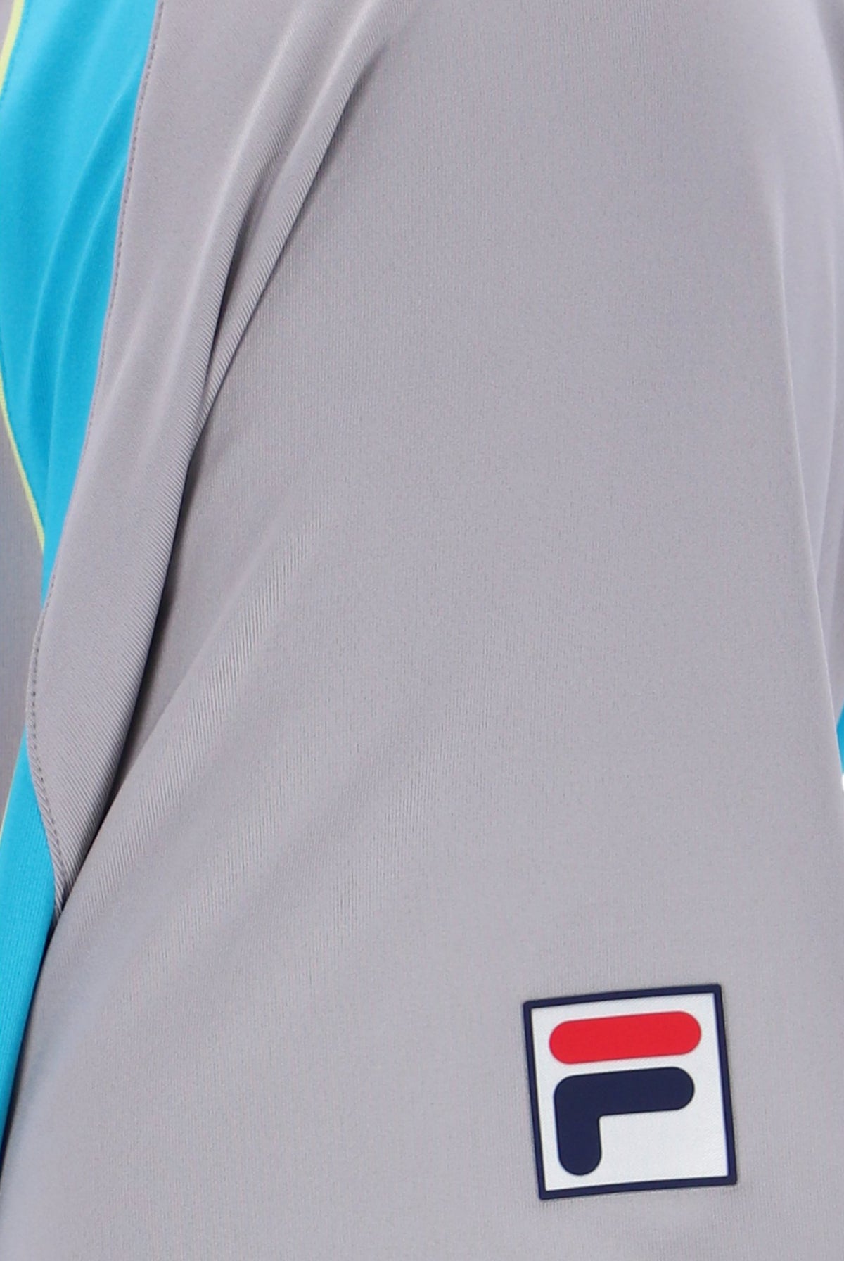 Grey Backspin Tennis Short Sleeve Polo