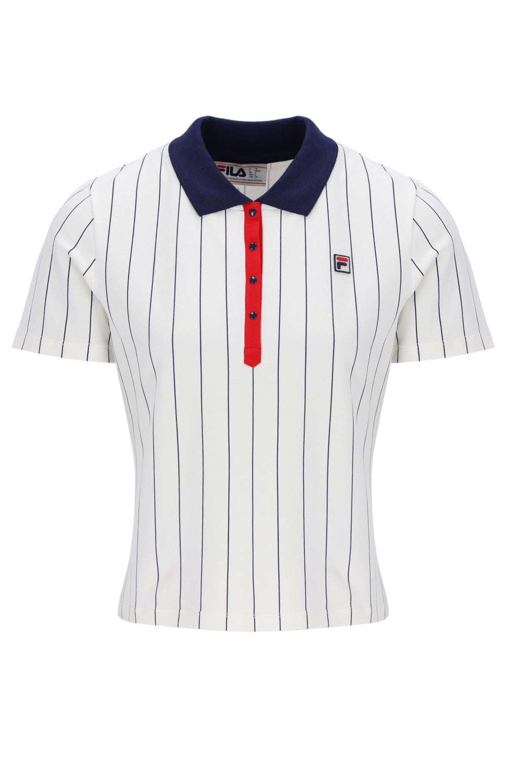 Gardenia Bai Fitted BB1 Pinstripe Polo