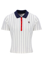 Gardenia Bai Fitted BB1 Pinstripe Polo