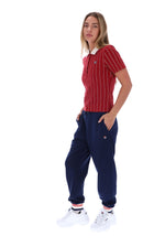 Rio Red Bai Fitted BB1 Pinstripe Polo