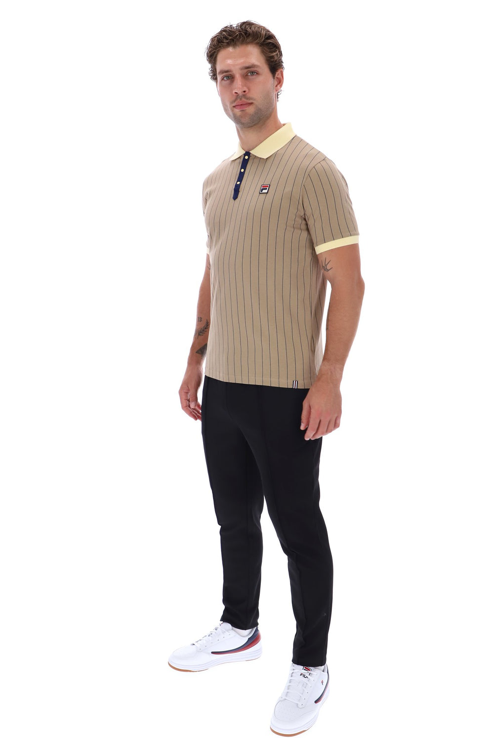 Chinchilla BB1 Classic Vintage Striped Polo