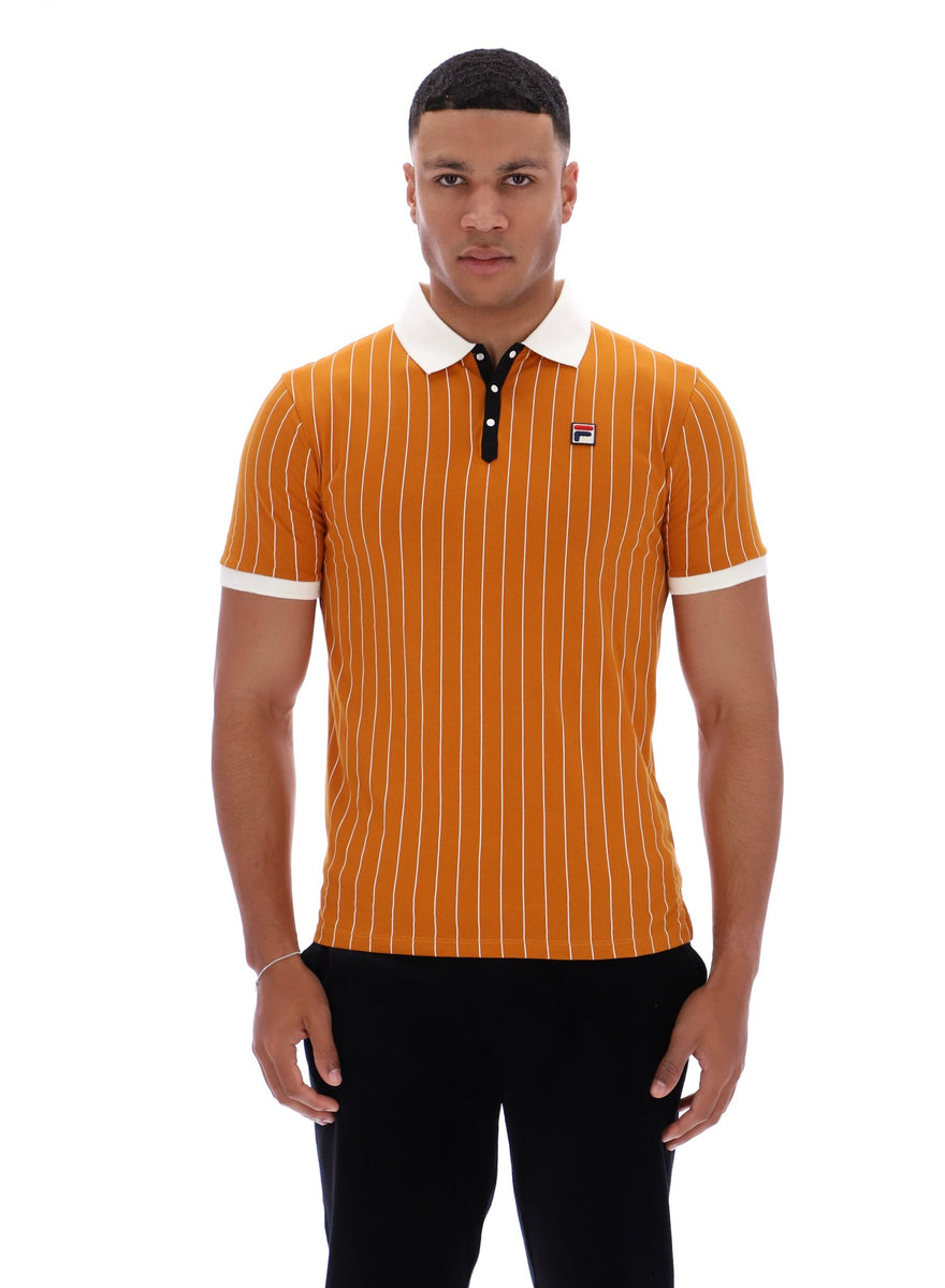 Pumpkin Spice BB1 Classic Vintage Striped Polo – Fila UK