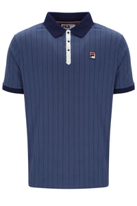Vintage Indigo BB1 Classic Vintage Striped Polo