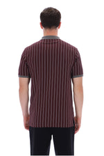 Fudge BB1 Classic Vintage Striped Polo