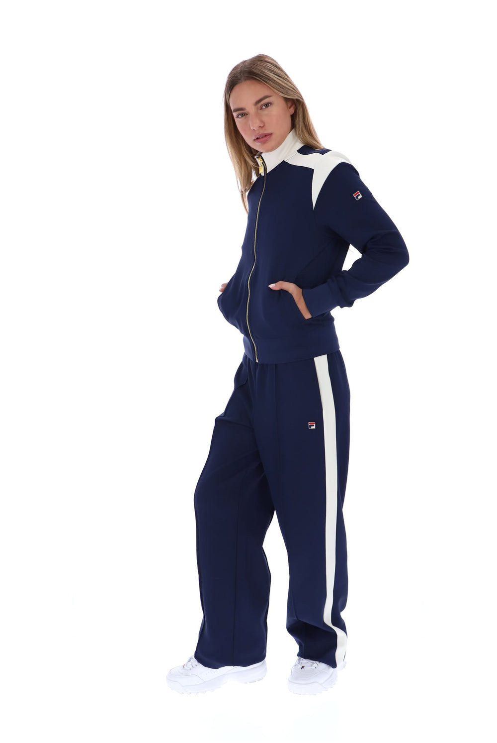 Fila Navy Bianca Track Top