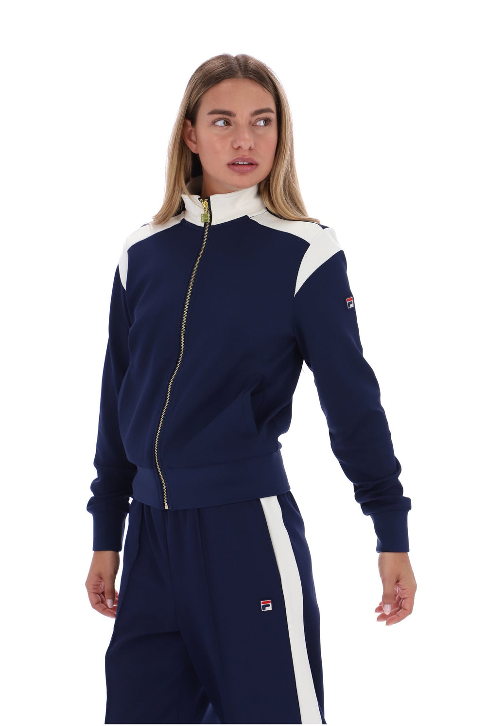 Fila Navy Bianca Track Top
