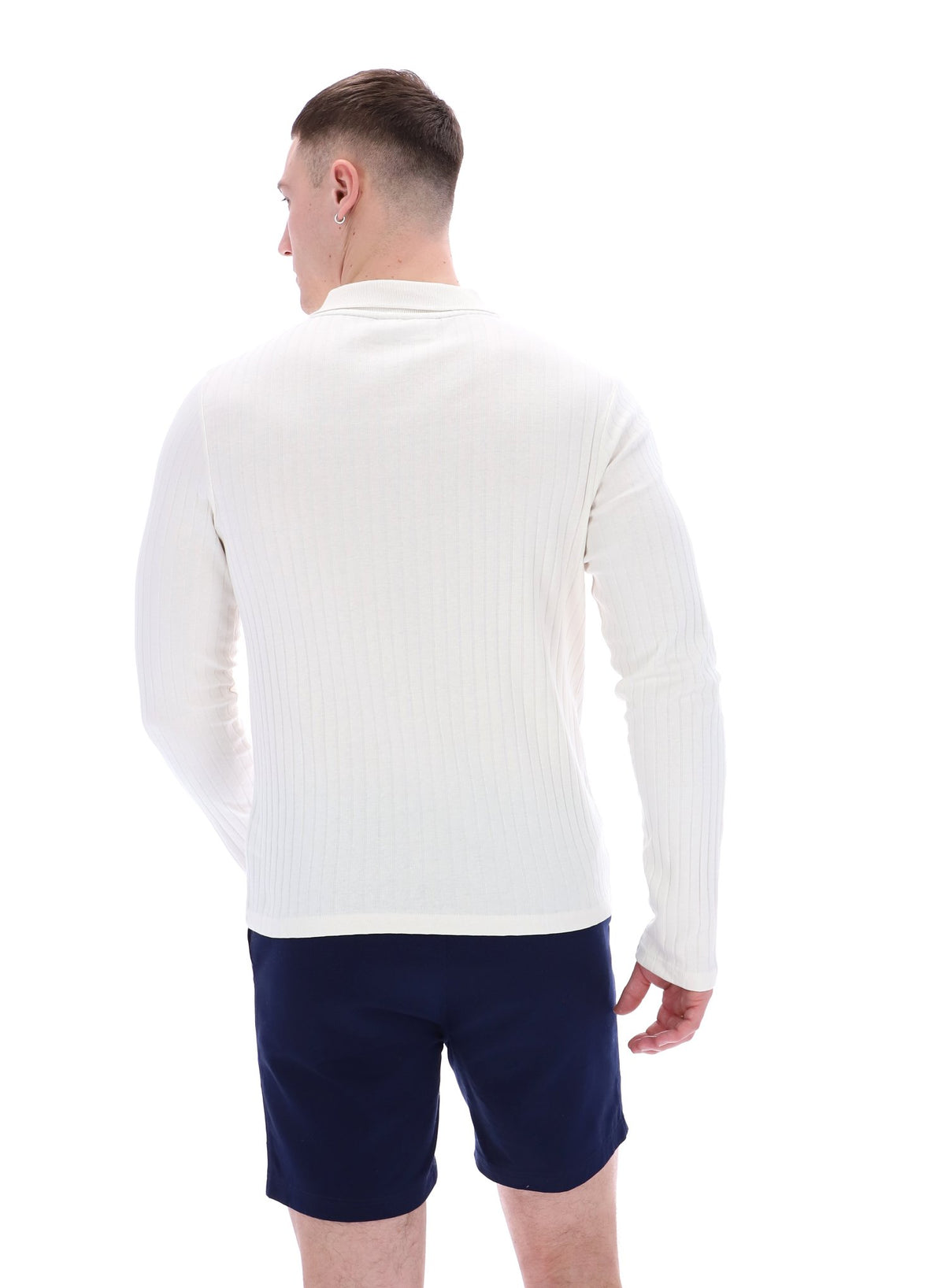 Gardenia Blake Long Sleeve Polo