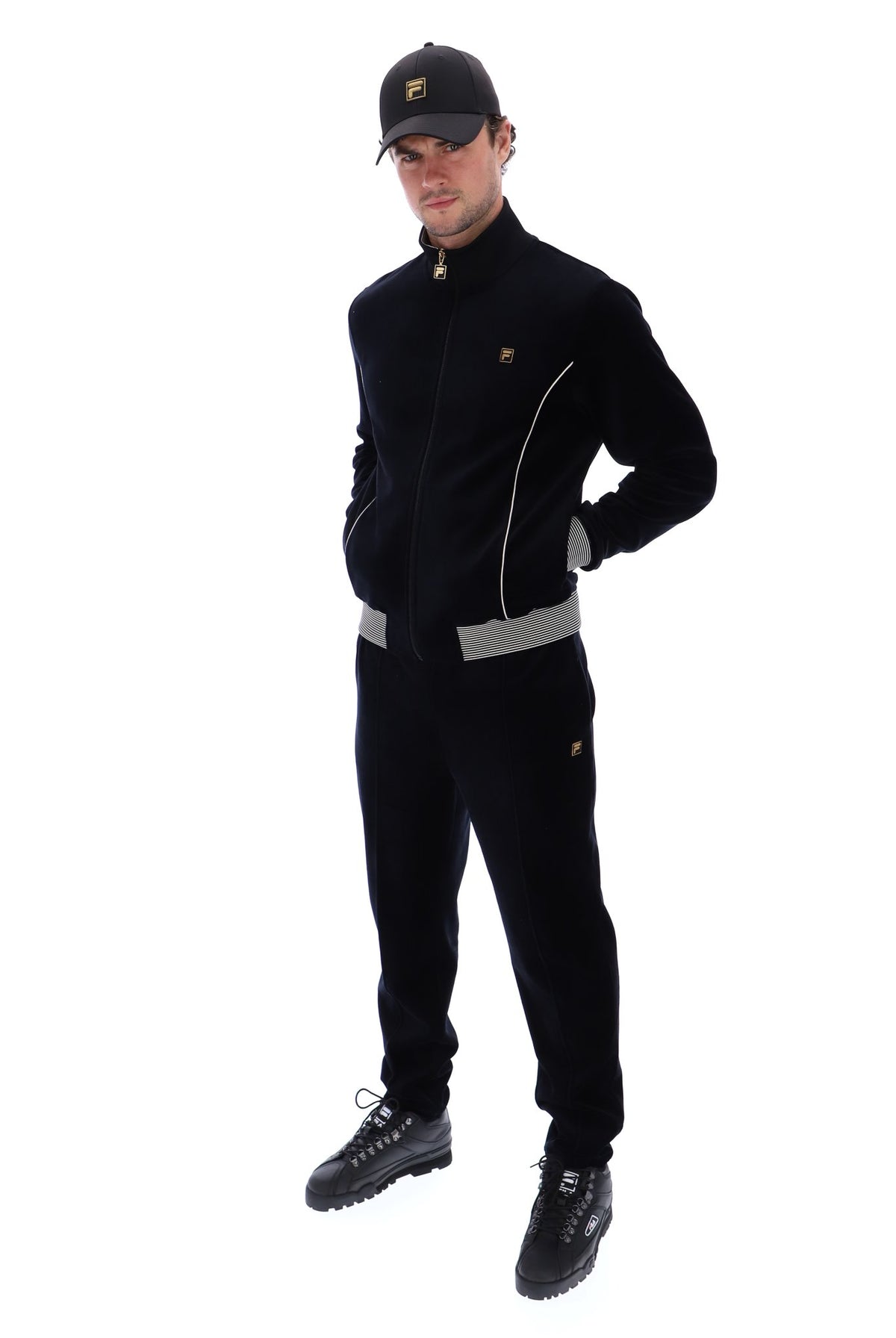 Bosa Velour Track Top