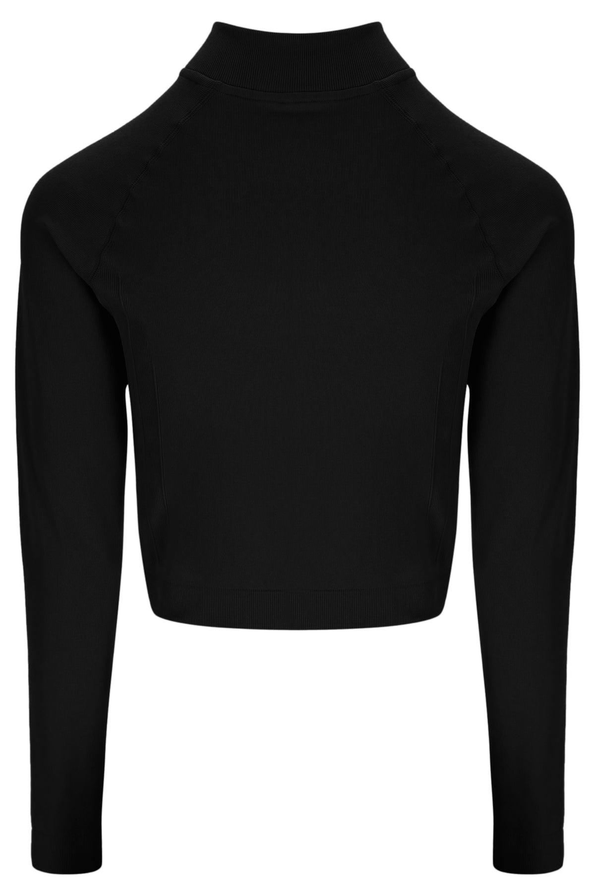 Black Casa Seamless Quarter Zip