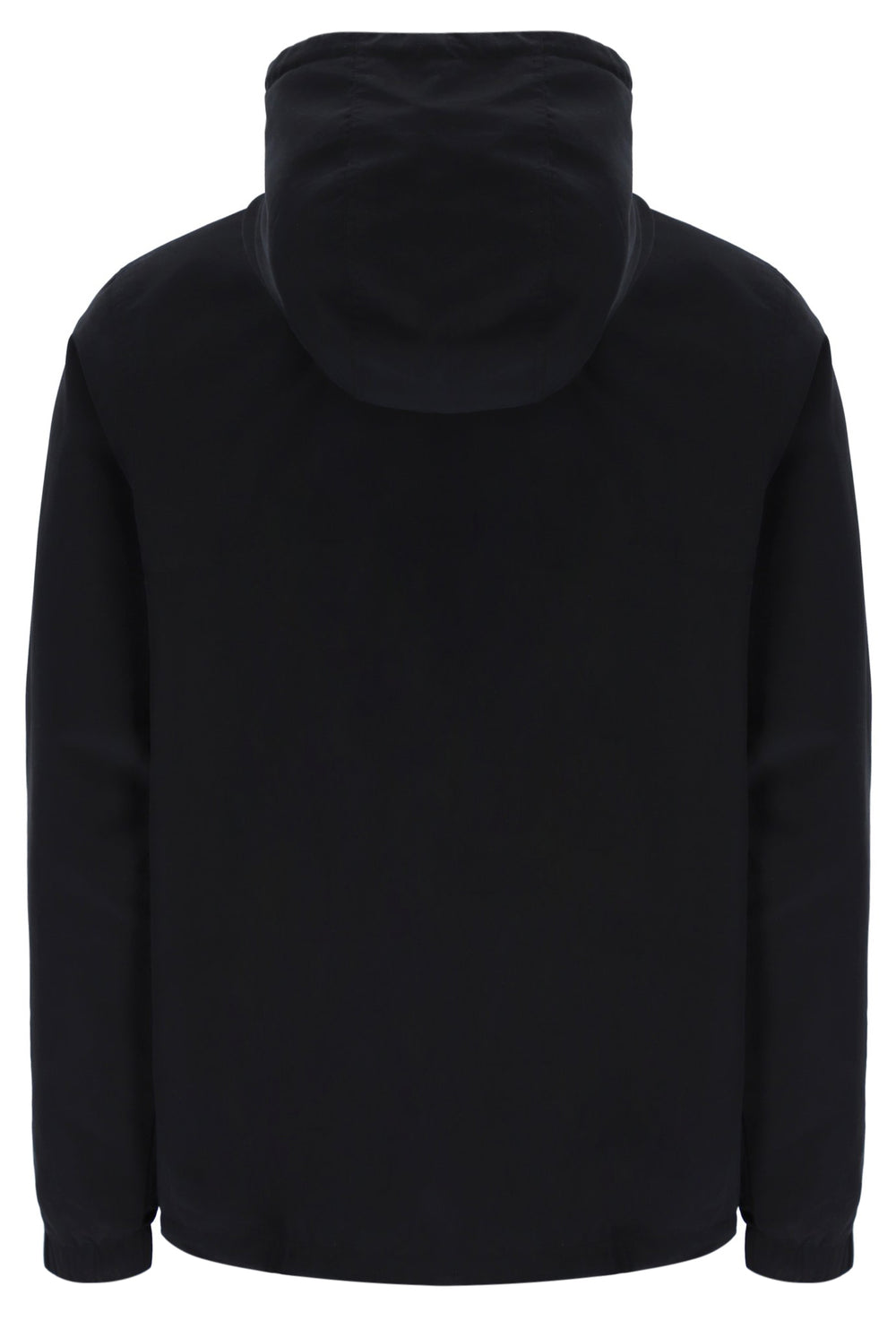 Black hoodie on a white background