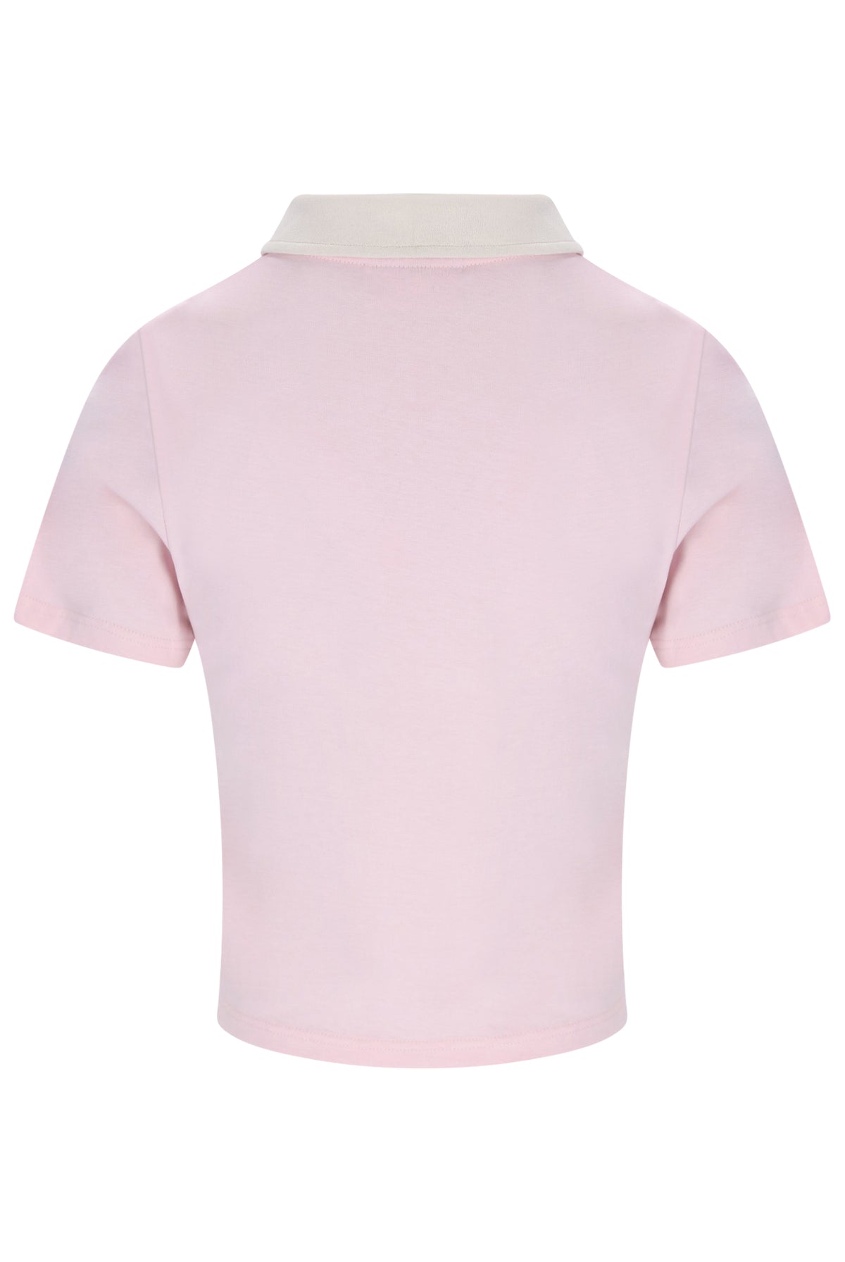 Displays Pale Lilac 'FILA' branded Callie Fitted Iconic Polo