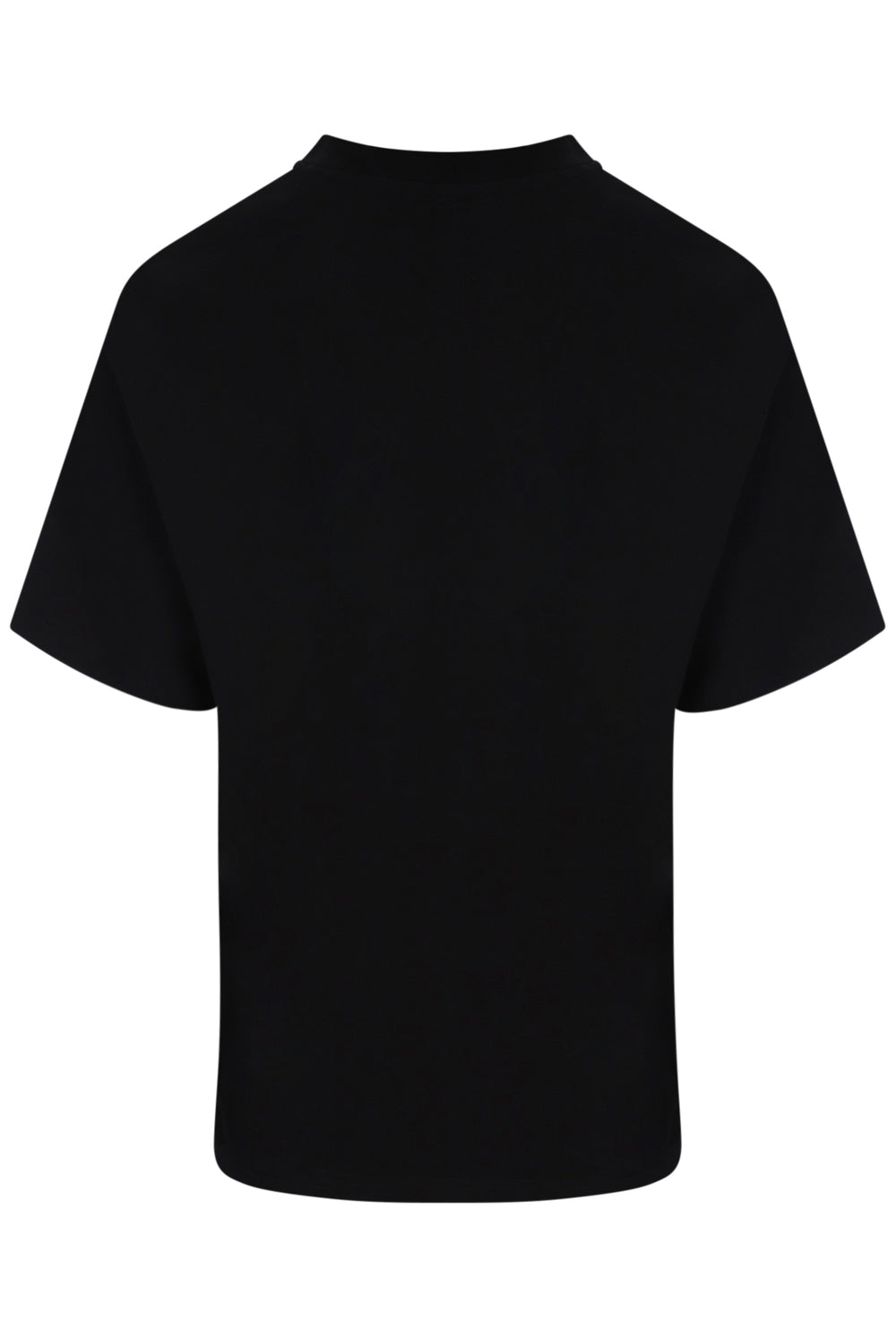 Displays the Black 'FILA' branded Carly Boyfriend T-Shirt