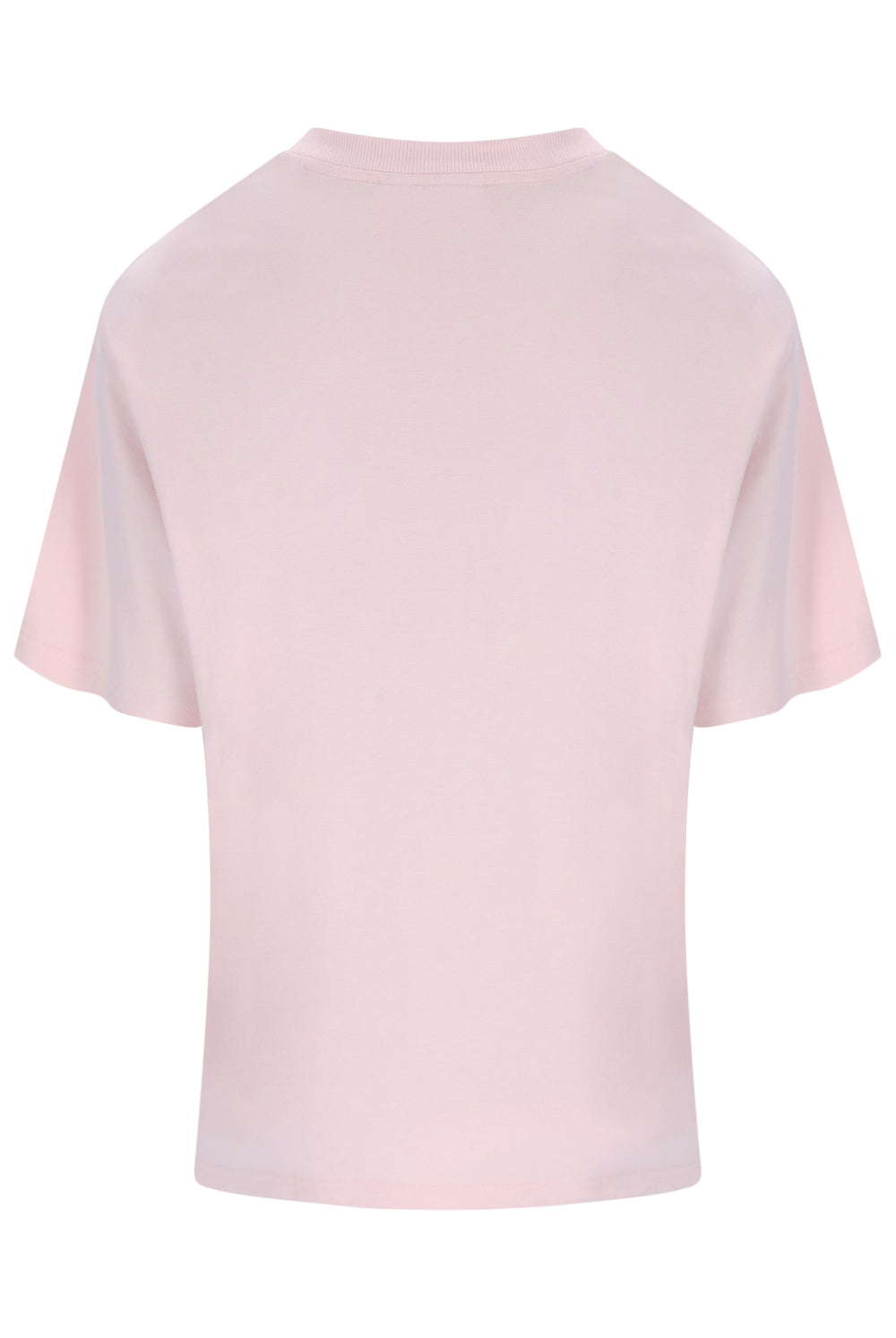 Displays the Pale Lilac 'FILA' branded Carly Boyfriend T-Shirt