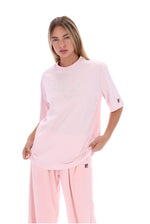 Pale Lilac Carly Boyfriend T-Shirt