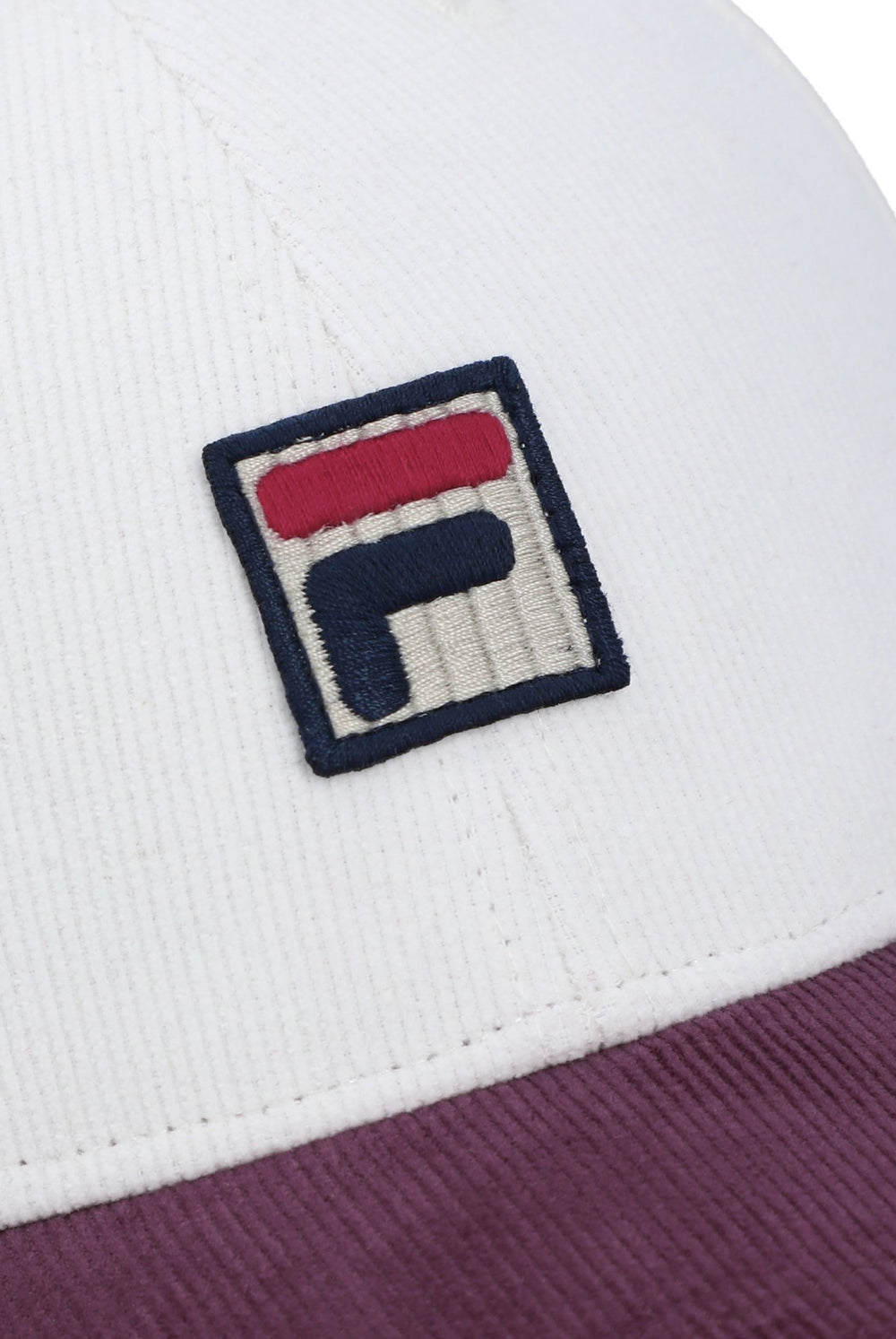 Clarke Corduroy Colour Block Baseball Cap