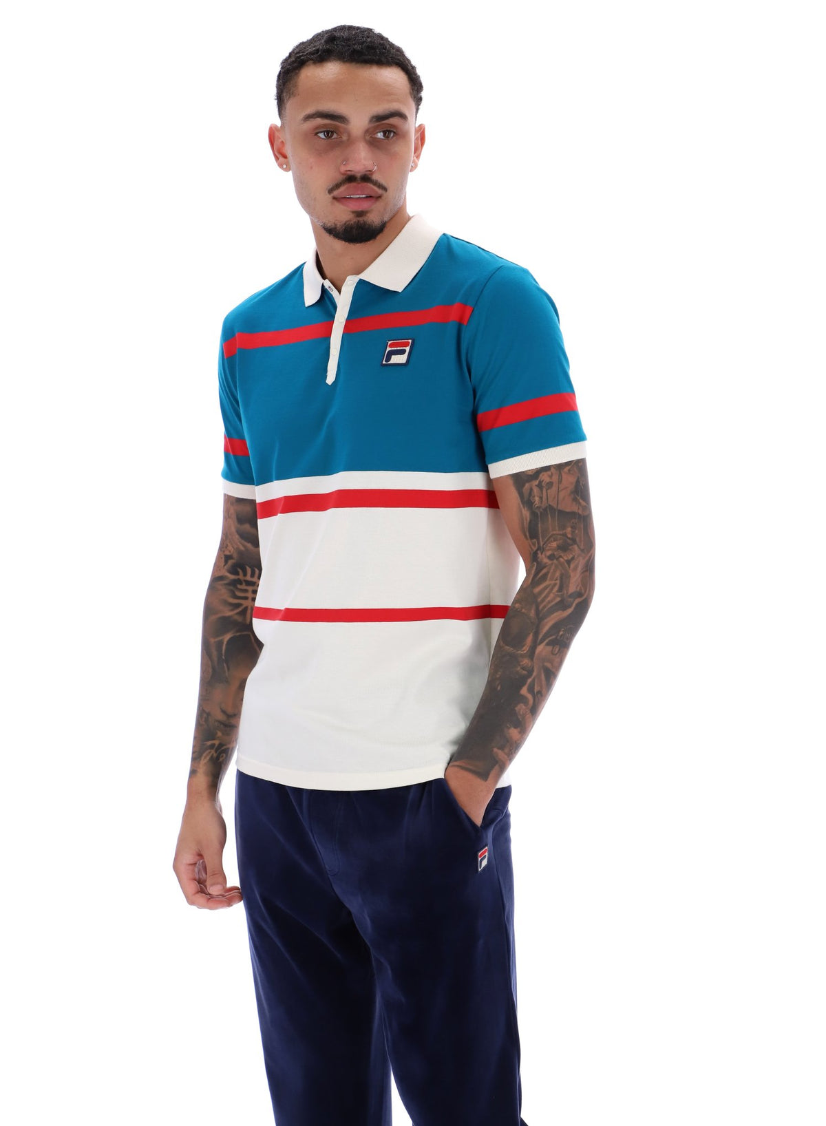 Striped Clarkson Yarn Dye Polo