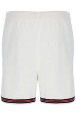 Gardenia Clemente Crochet Knitted Shorts with Contrast Tipping