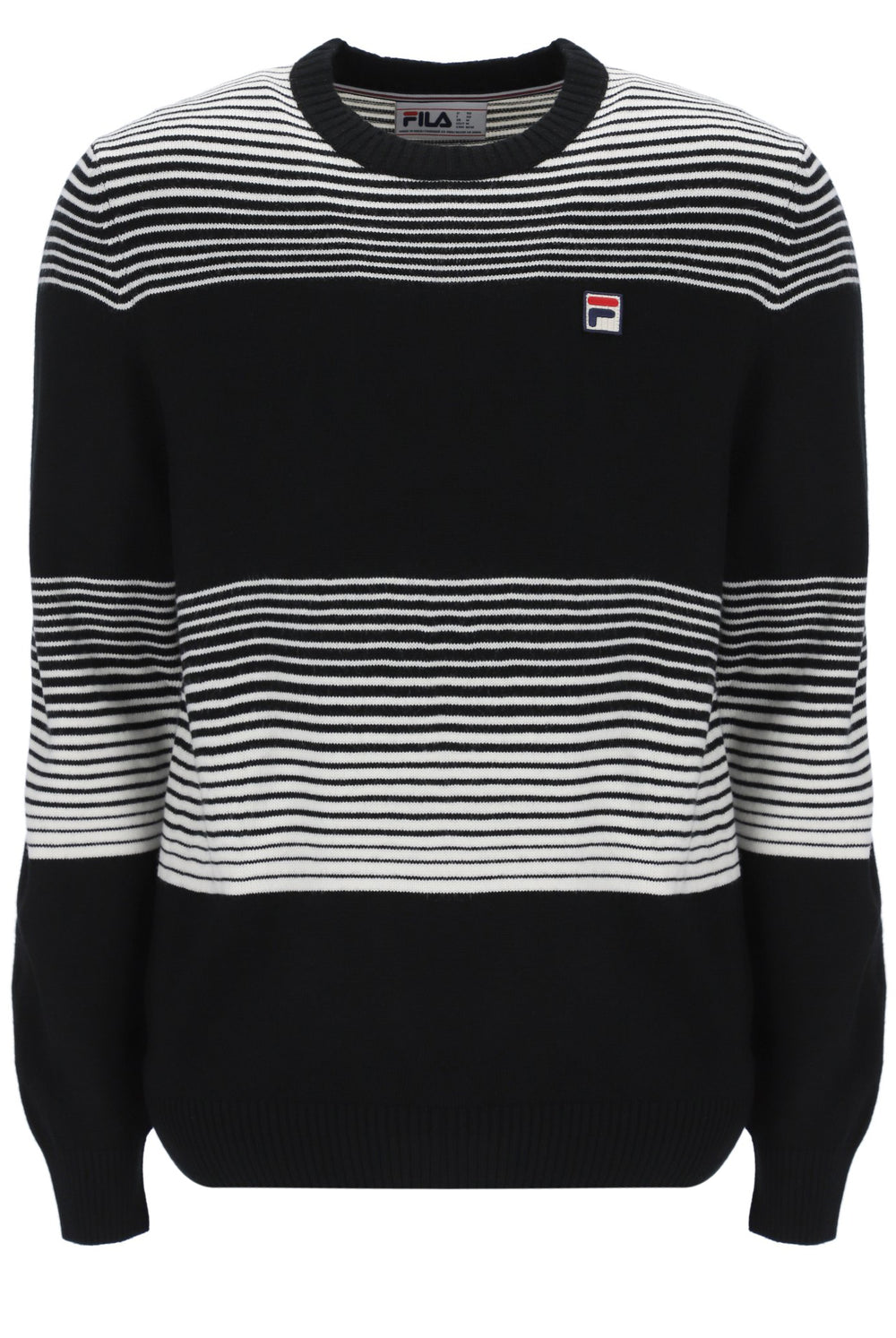 Connor Striped Knit Crew Neck