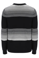 Connor Striped Knit Crew Neck
