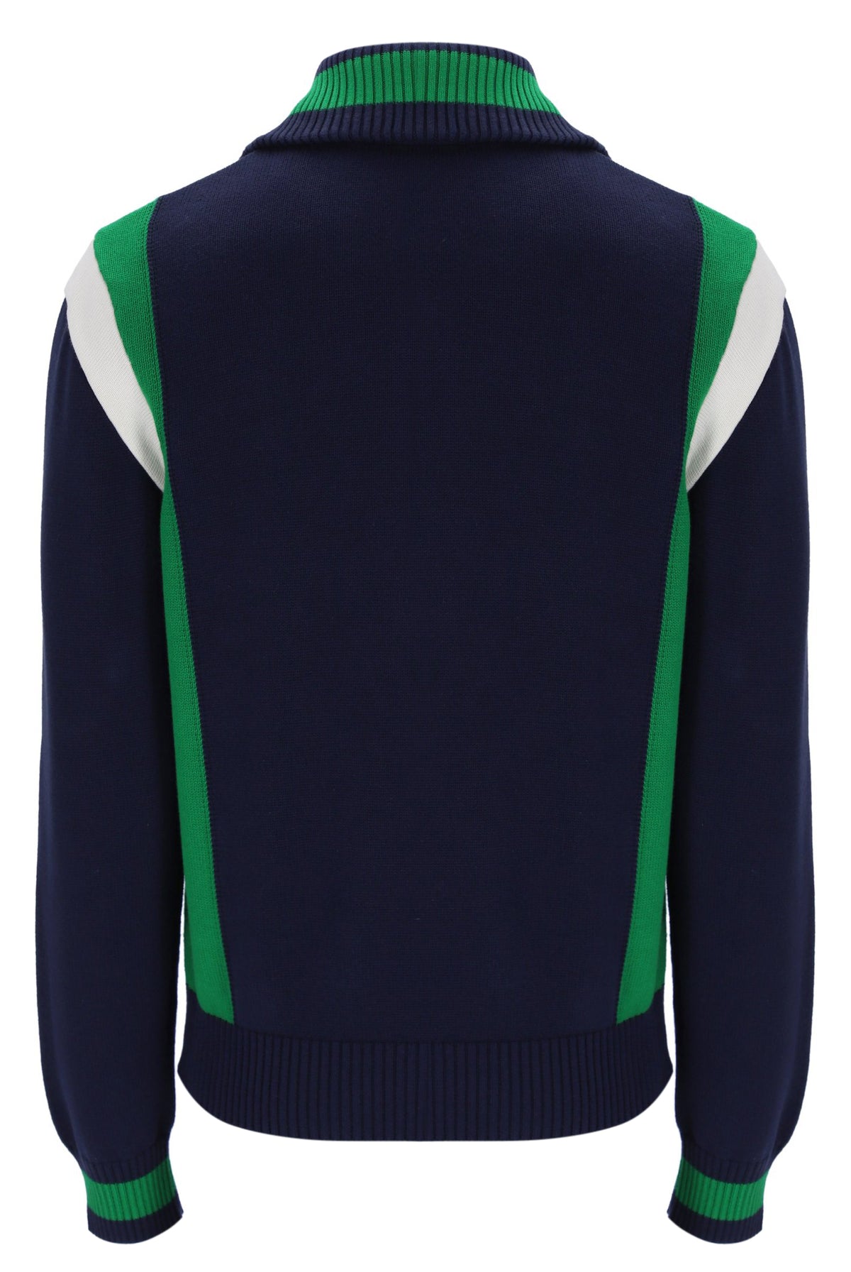 Fila Navy Cortez Colourblocked Knitted Track Top