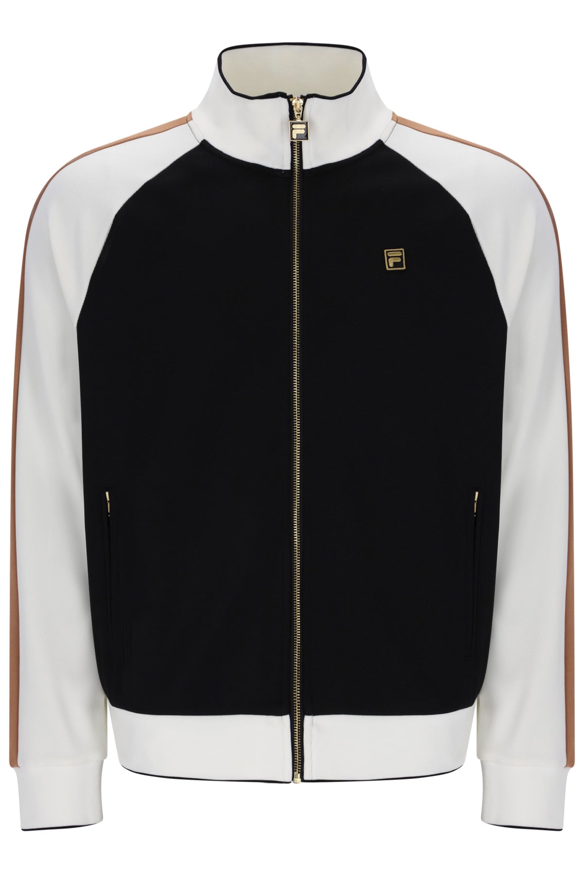Black Cory Colour Block Track Top