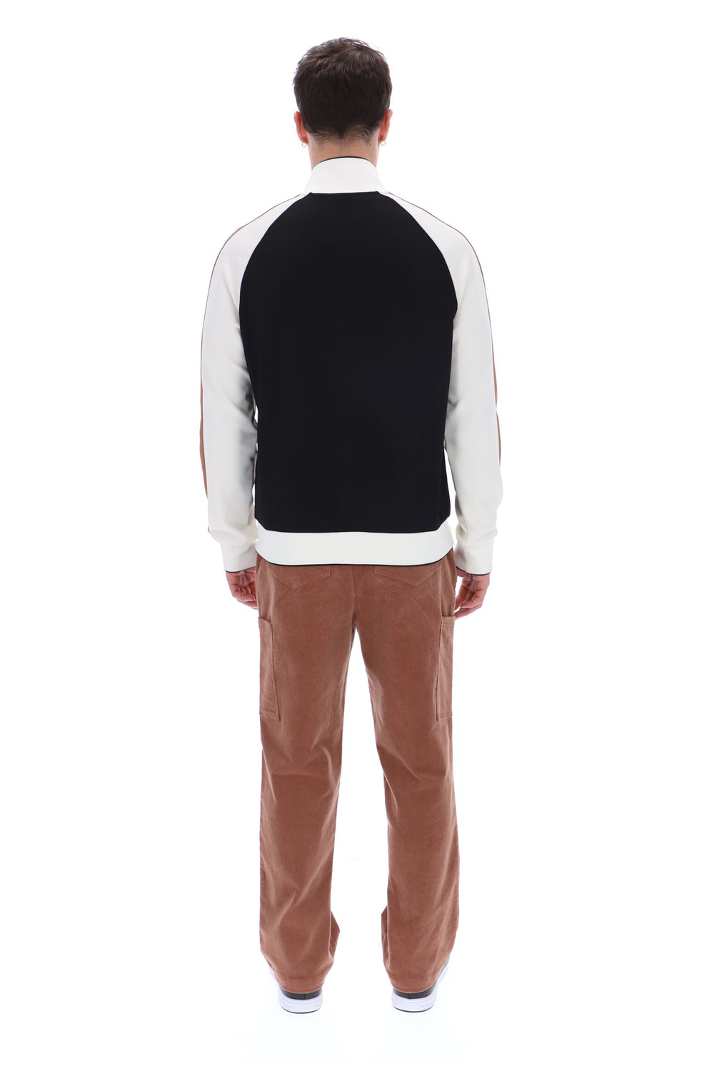 Black Cory Colour Block Track Top