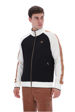 Black Cory Colour Block Track Top