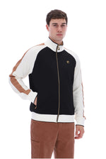 Black Cory Colour Block Track Top