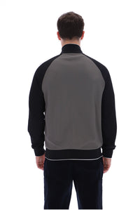 Gunmetal Cory Colour Block Track Top