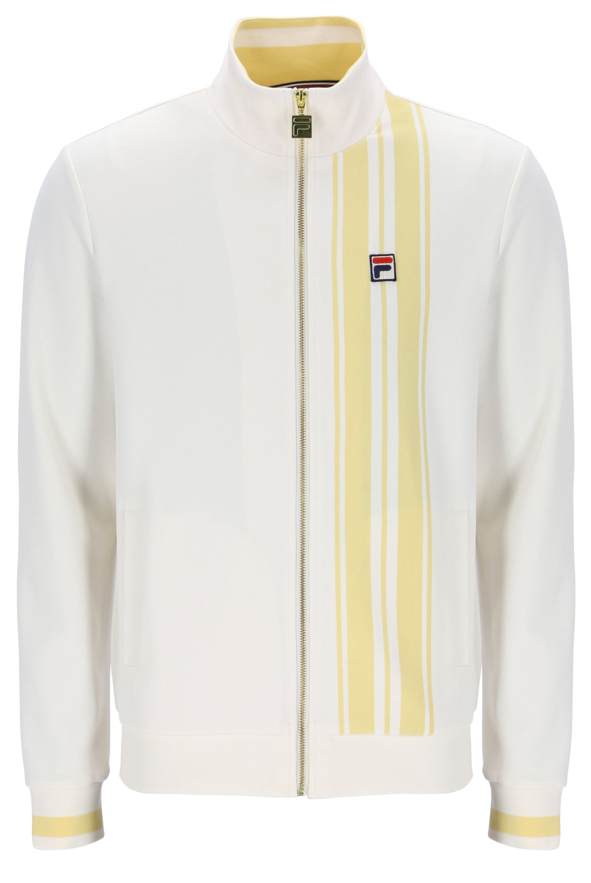 Gardenia Dante Printed Stripe Track Top