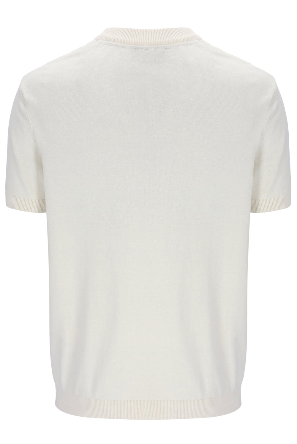 White t-shirt on a white background