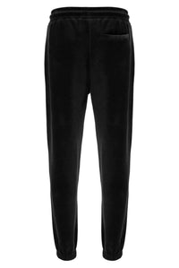 Black Eddie Velour Track Pant