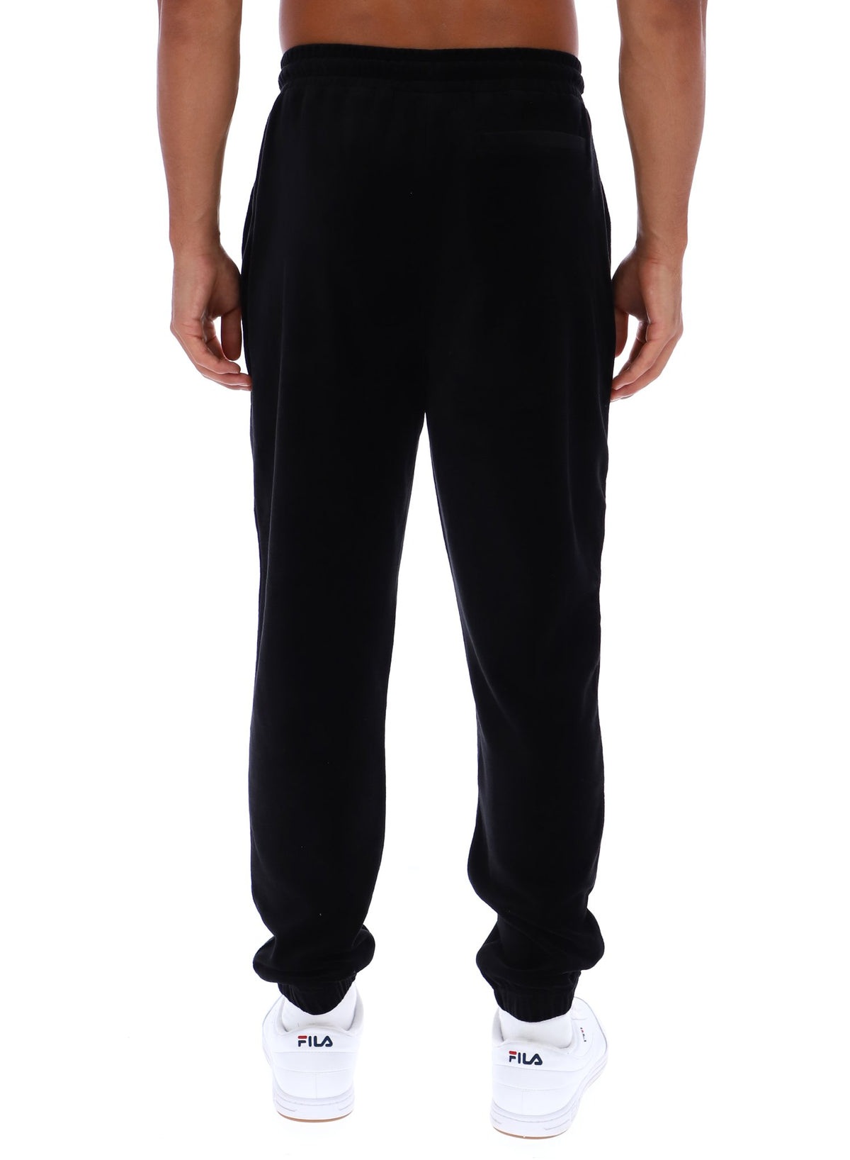Black Eddie Velour Track Pant