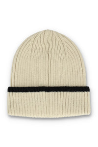 Ellison Ribbed Turn-Up Beanie