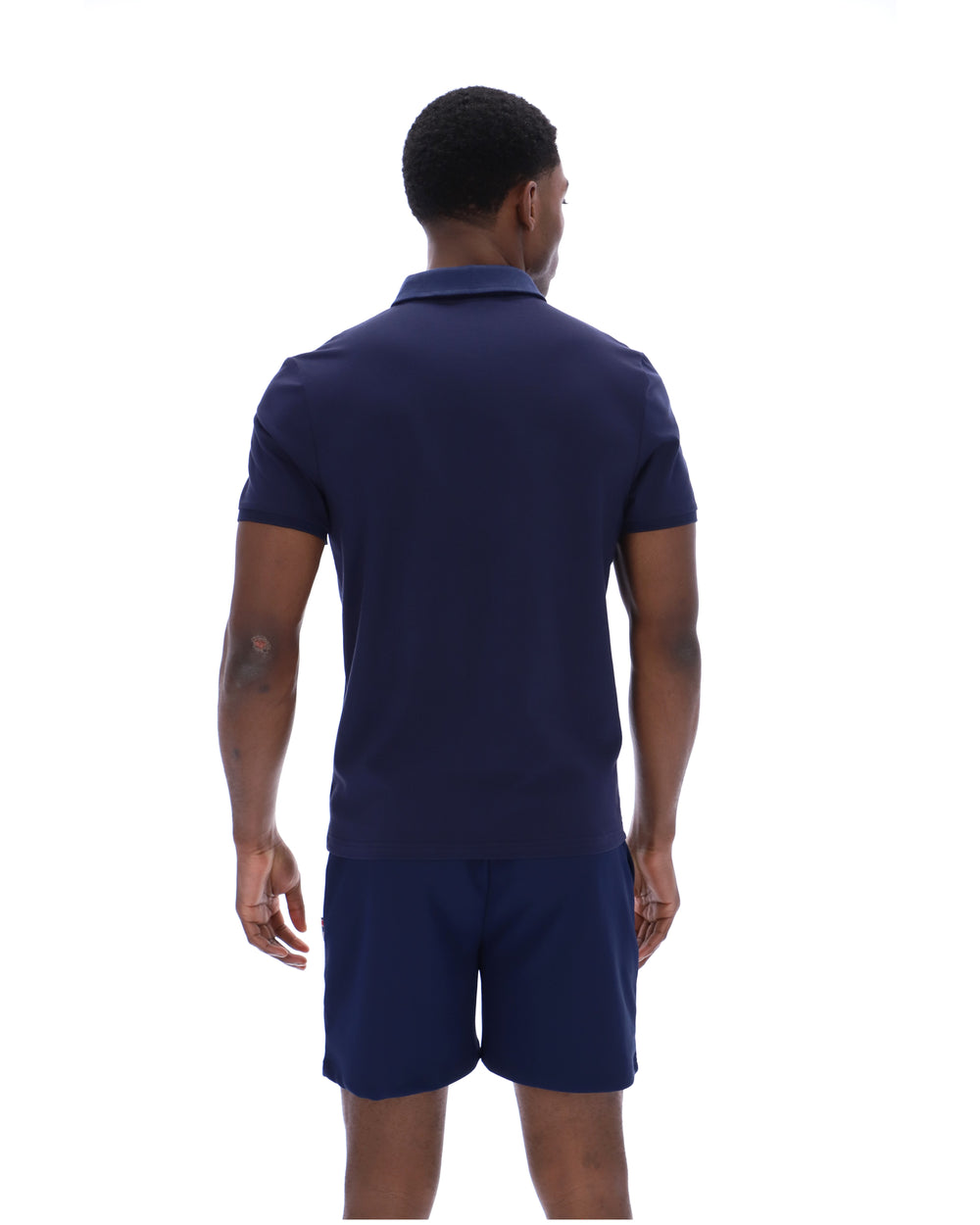 Fila Navy Ettore Zip Polo