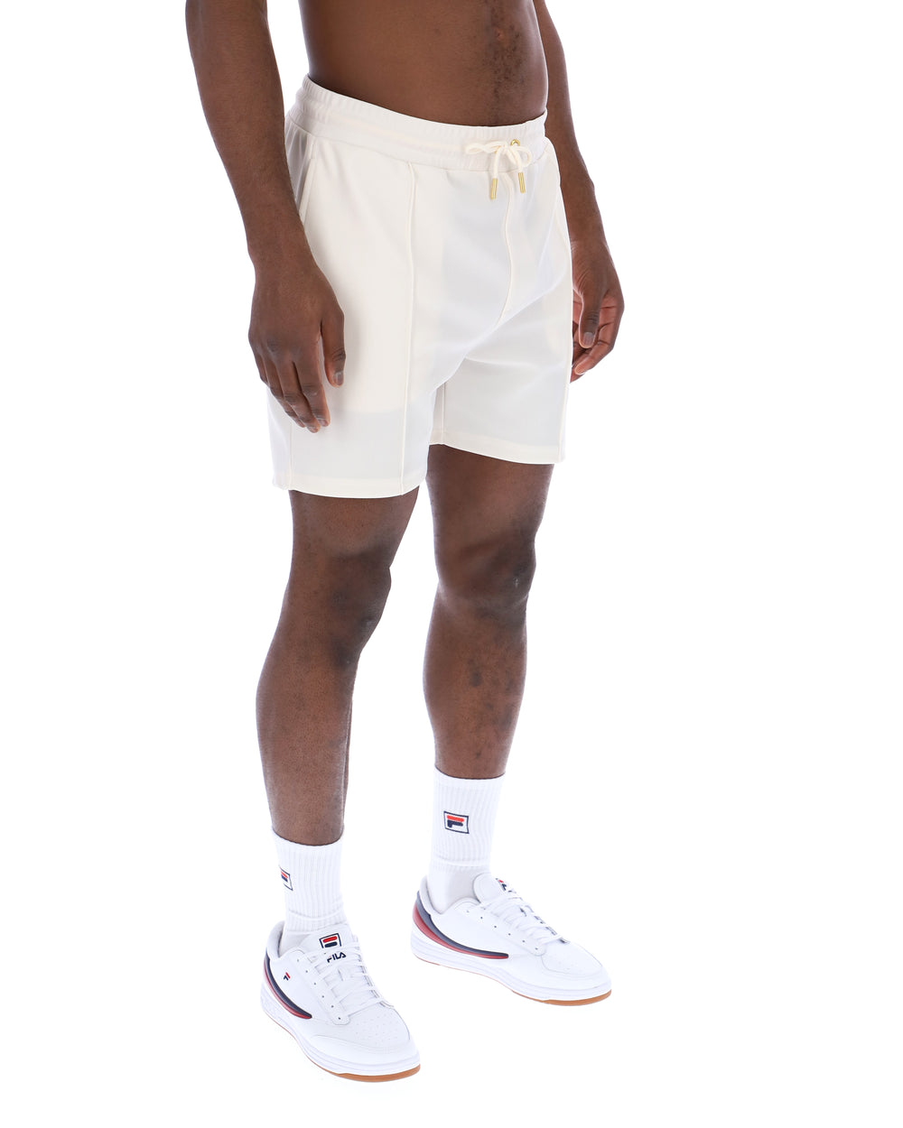 Gardenia Eusebio Pin-Tuck Shorts