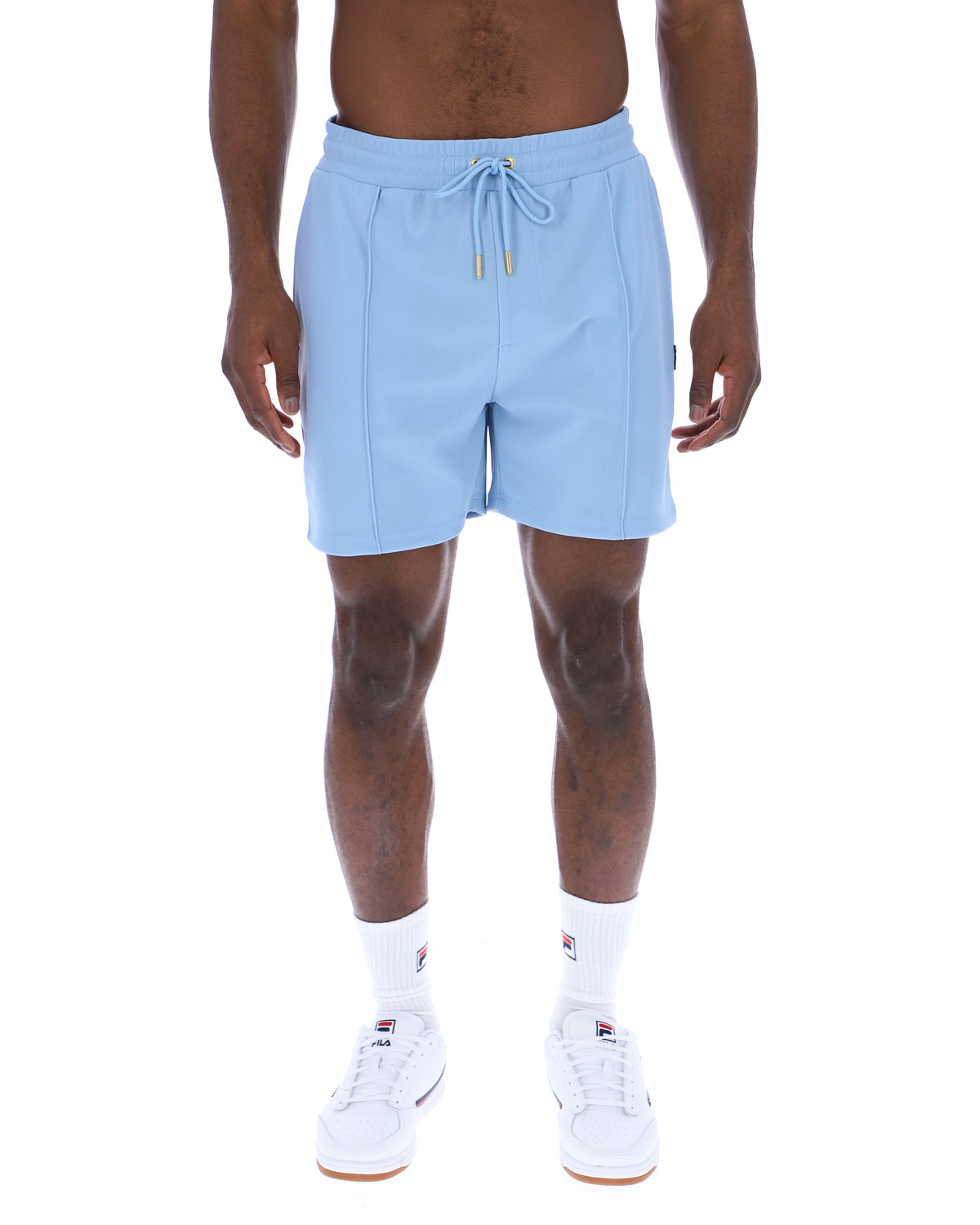 Frozen Fjord Eusebio Pin-Tuck Shorts