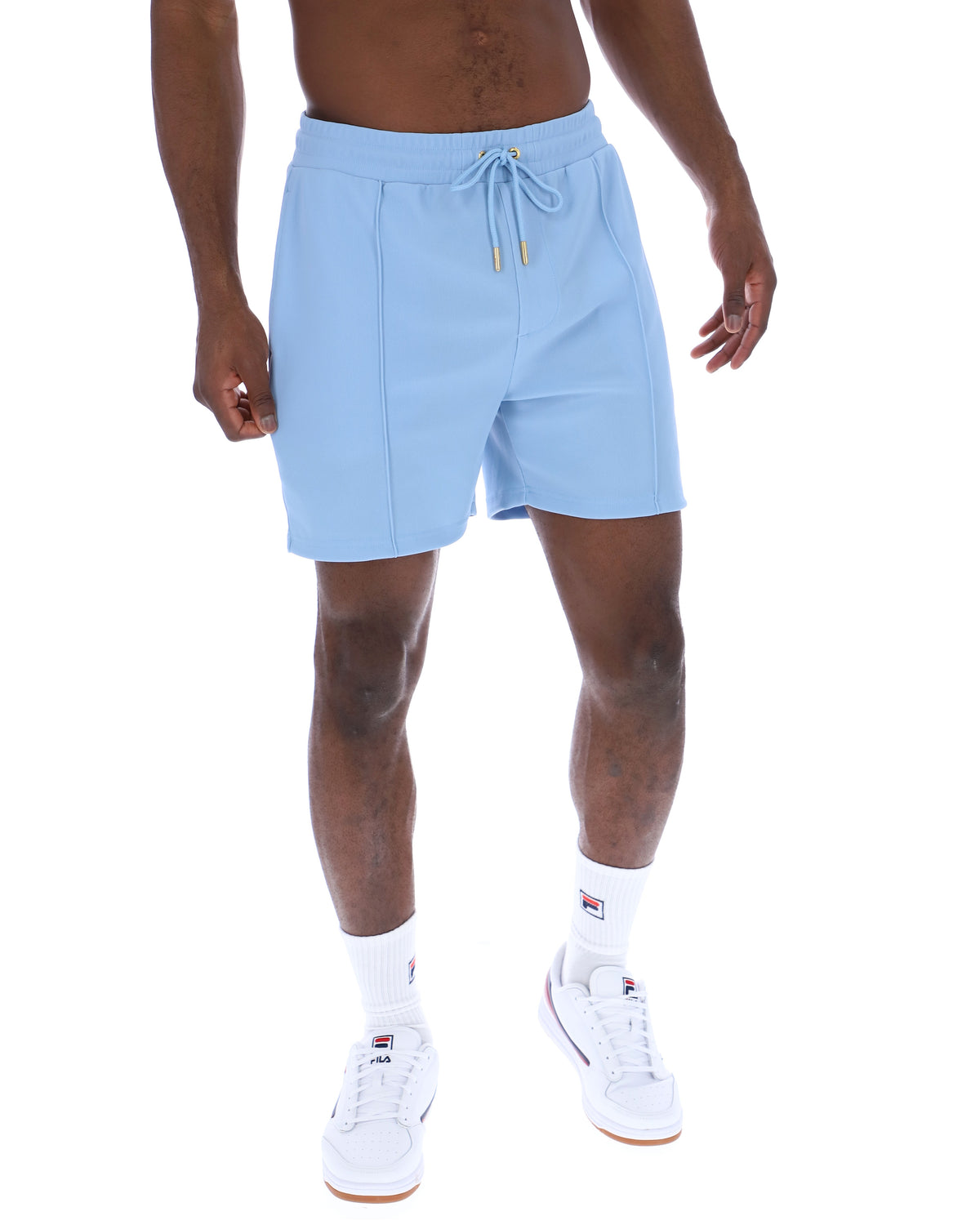 Frozen Fjord Eusebio Pin-Tuck Shorts