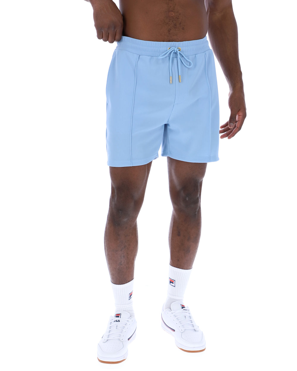 Frozen Fjord Eusebio Pin-Tuck Shorts
